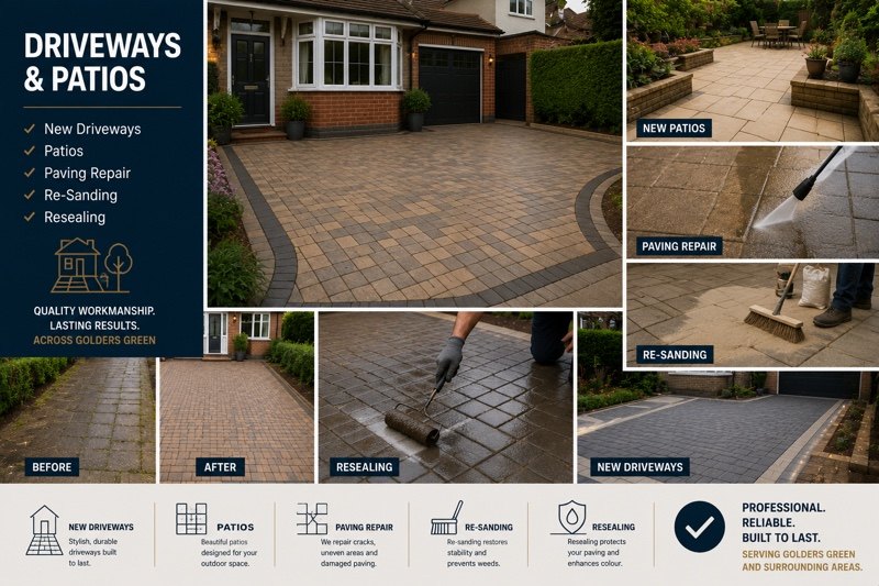 Driveway repair services — Handyman North London