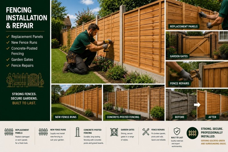 Timber doors and gates fitted to a high standard by Handyman North London