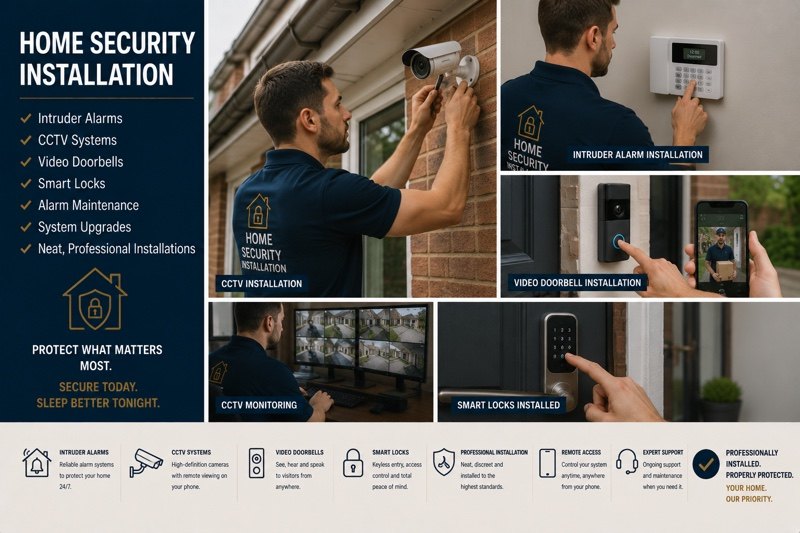 Home Security Installation in North London — Handyman North London